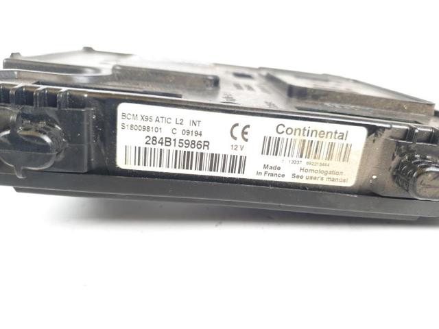 RENAULT 284B15986R Módulo de confort  comprar en Albacete