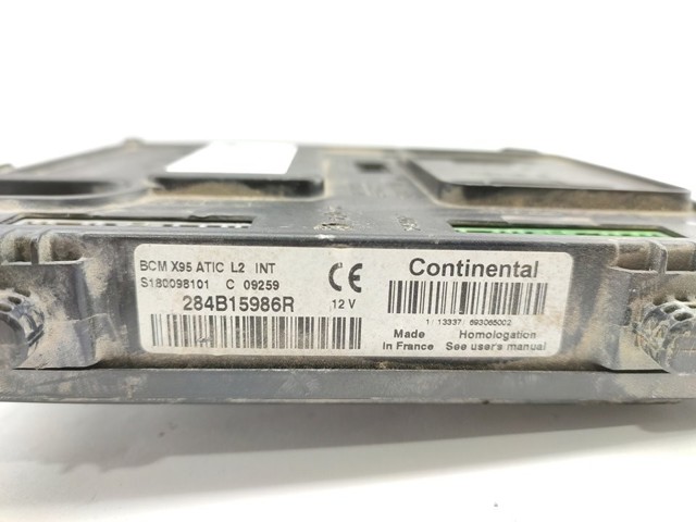 284B15986R RENAULT Módulo de confort  comprar en Lleida
