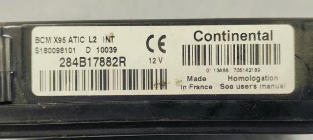 RENAULT 284B17882R Caja de fusibles  comprar en Albacete