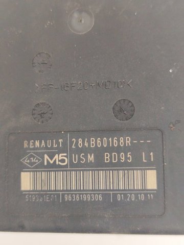 284B60168R RENAULT Caja de fusibles  en stock Gandía