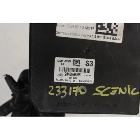 Caja de fusibles Renault Scenic 3 JZ0, JZ1