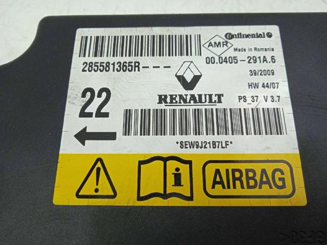 RENAULT 285581365R Módulo de control de airbag comprar Barcelona