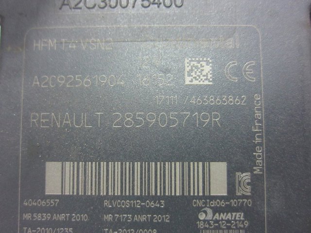 285905719R RENAULT comprar Madrid