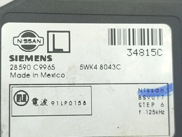 28590C9965 Módulo de control del inmovilizador  disponible Málaga
