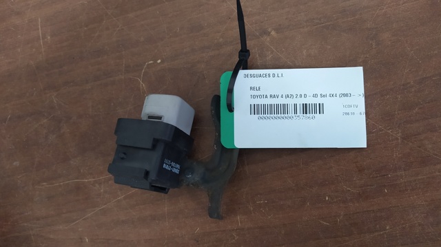 Relé de bujía de precalentamiento Toyota Corolla