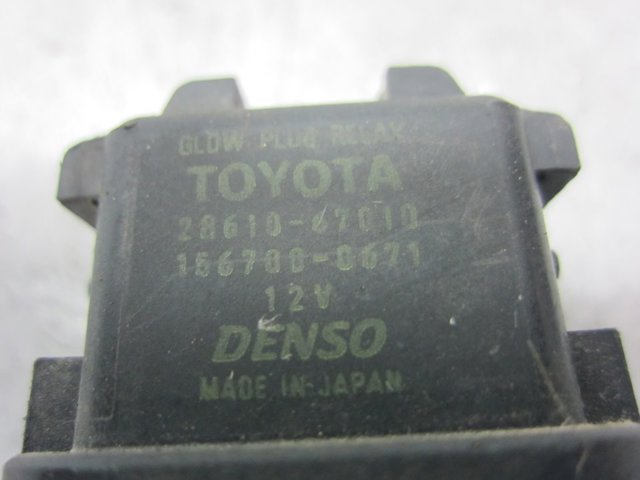 Relé de bujía de precalentamiento Toyota Corolla