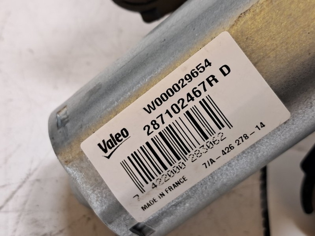 RENAULT 287102467R Motor limpiaparabrisas, trasera comprar Barcelona