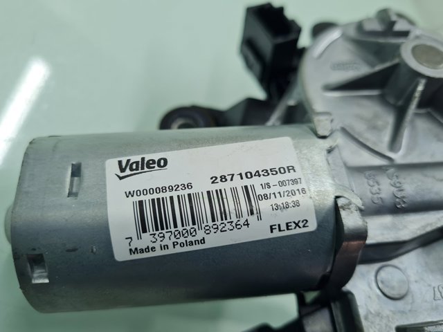 287104350R RENAULT Motor limpiaparabrisas, trasera  en stock Gandía