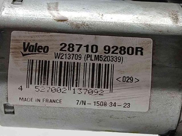 RENAULT 287109280R Motor limpiaparabrisas, trasera  en stock Valencia