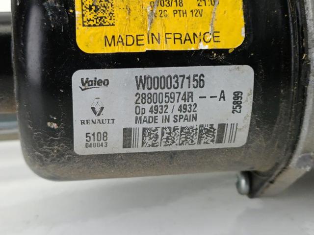 RENAULT 288005974R Trapezio del limpiaparabrisas  disponible España