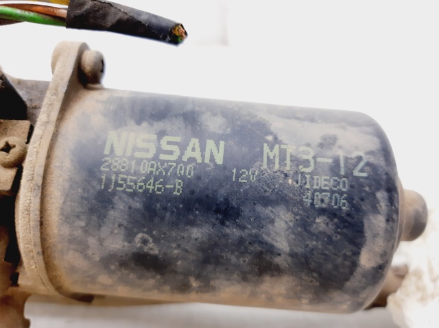 NISSAN 28810AX700 Motor limpiaparabrisas  en stock Terrassa