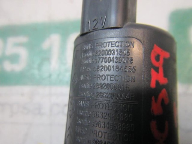 RENAULT 289200004R Bomba de agua limpiaparabrisas, delantera comprar Barcelona