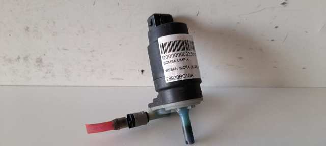28920BC10A NISSAN Bomba de agua limpiaparabrisas, delantera comprar Madrid