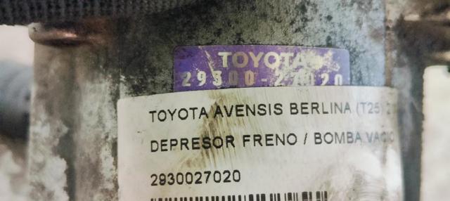Bomba de vacío Toyota Avensis 2 T25