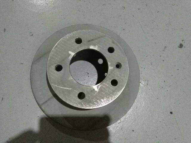Disco de freno delantero 2D0615301D VAG