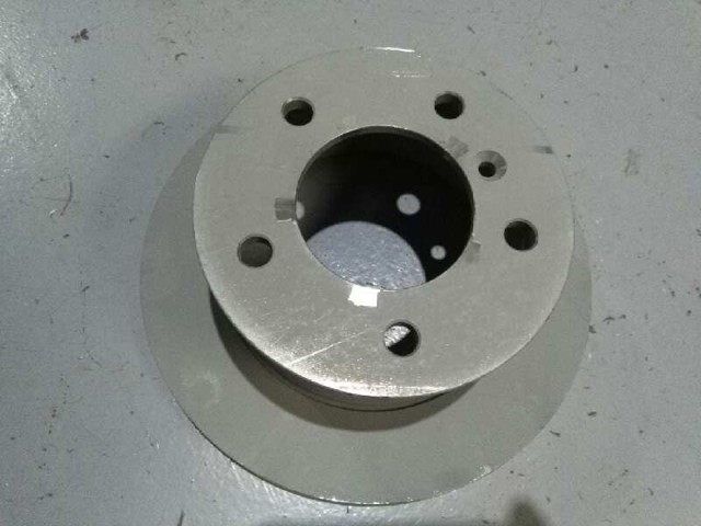 Freno de disco trasero 2D0615601A VAG