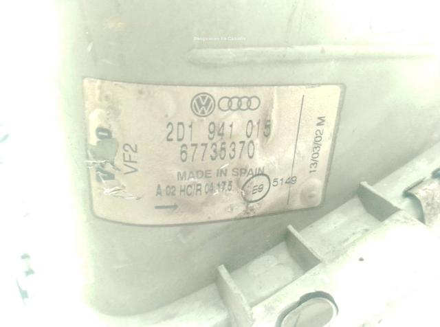 2D1941015 VAG Faro izquierdo  comprar en Lleida