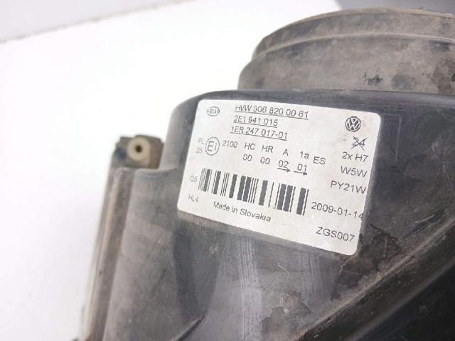 2E1941015 VAG Faro izquierdo comprar Madrid