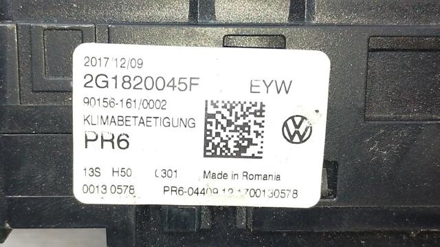 Elemento de control aire acondicionado para Volkswagen Polo VI (AW1, BZ1, AE1)