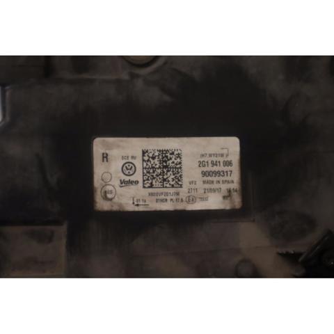 Faro derecho Volkswagen Polo 6 AW1, BZ1, AE1