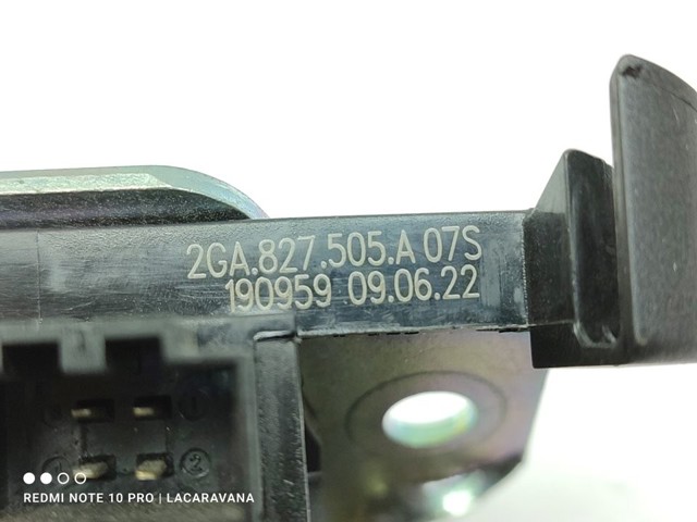 VAG 2GA827505A Cerradura de maletero  en stock Salamanca
