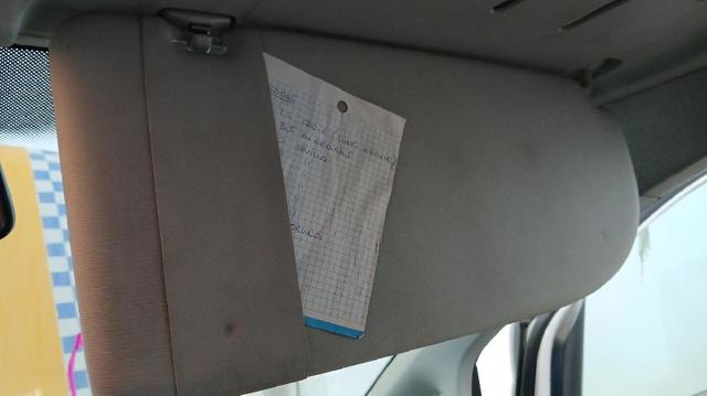 Visera parasol Volkswagen Caddy  (SAB)