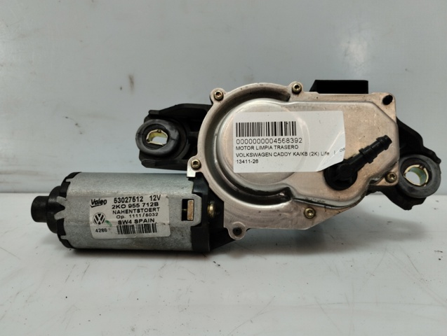 VAG 2K0955712B Motor limpiaparabrisas, trasera  en stock Salamanca
