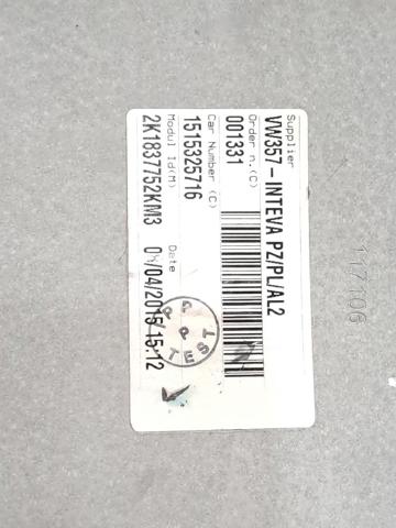 2K1837730L Mecanismo de elevalunas delantero derecha  en stock Granada