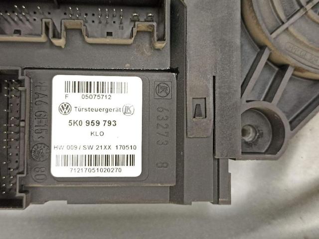2K2837729M VAG Mecanismo de elevalunas de la puerta delantera izquierda  comprar en Jaén