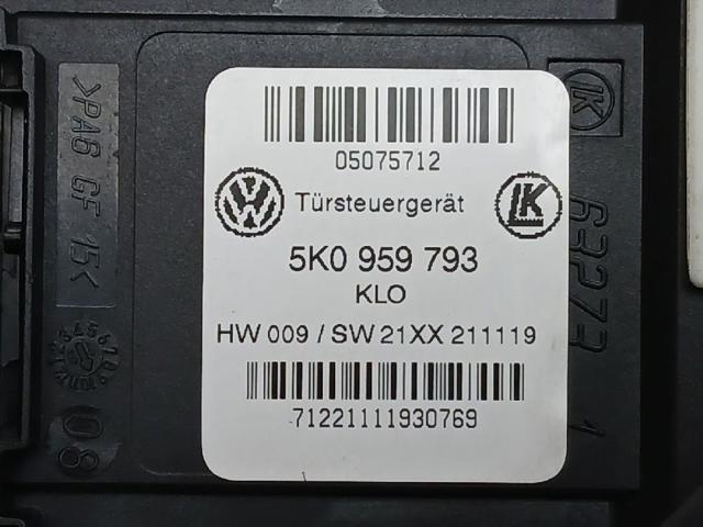 VAG 2K5837461 Mecanismo de elevalunas de la puerta delantera izquierda  disponible Lugo