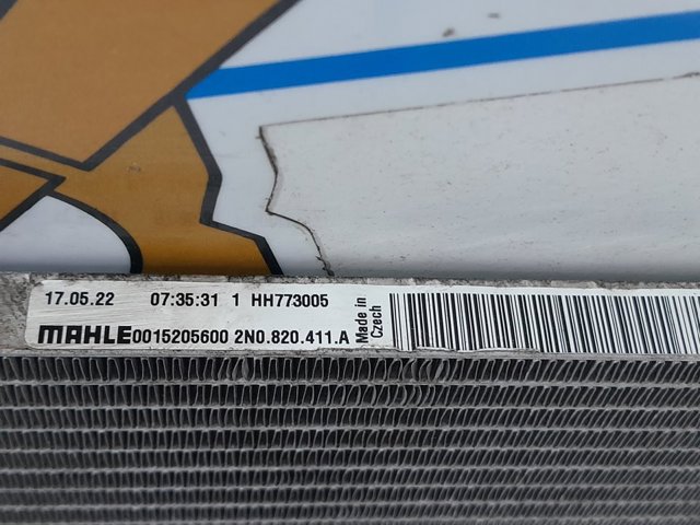 2N0820411A VAG Condensador de aire acondicionado  disponible Ourense