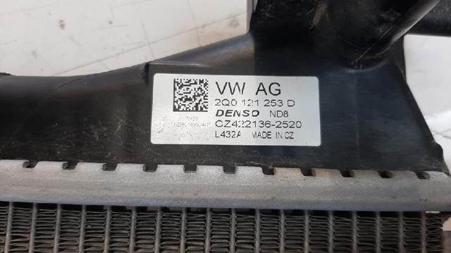2Q0121253D Radiador adicional de refrigeración del motor comprar Girona