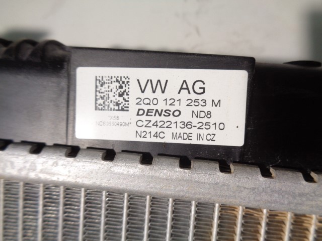 2Q0121253M VAG Radiador de refrigeración del motor  comprar en Jaén