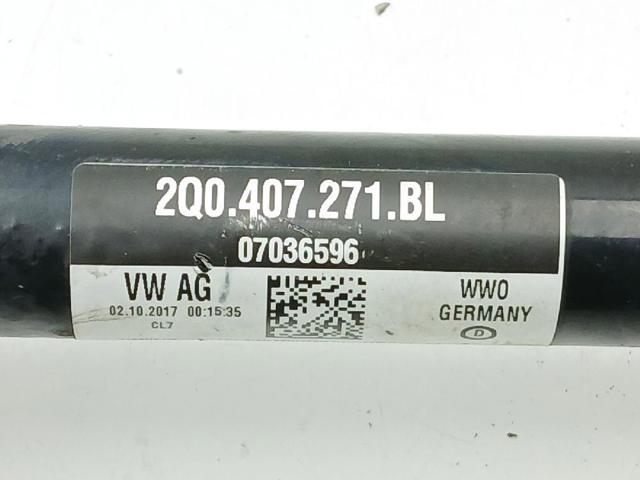 VAG 2Q0407271BL Semieje delantero izquierdo comprar Pamplona