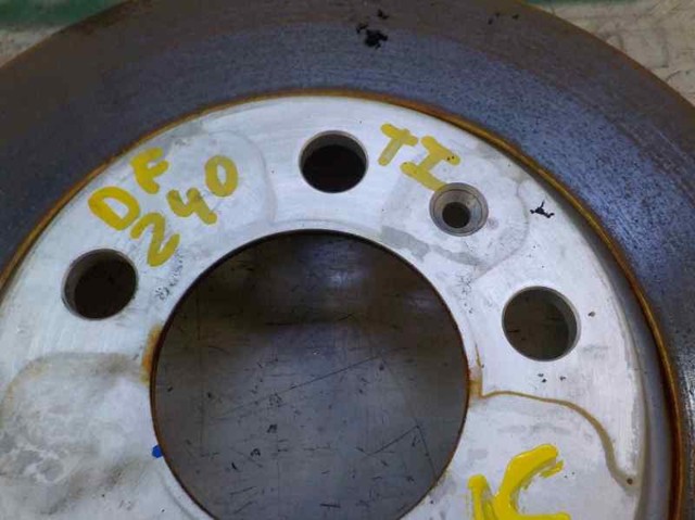 Disco de freno trasero Volkswagen Polo 6 AW1, BZ1, AE1