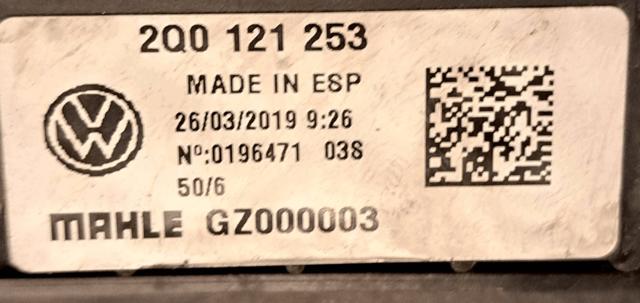 2Q0816411A Condensador aire acondicionado comprar Almería
