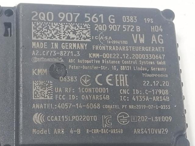 2Q0907561G Sensor de distancia por radar  comprar en Pontevedra