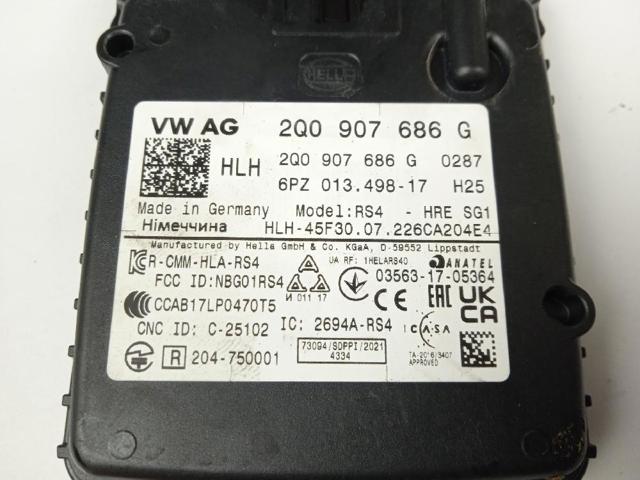 2Q0907686G VAG Radar de cambio de carril comprar Bilbao