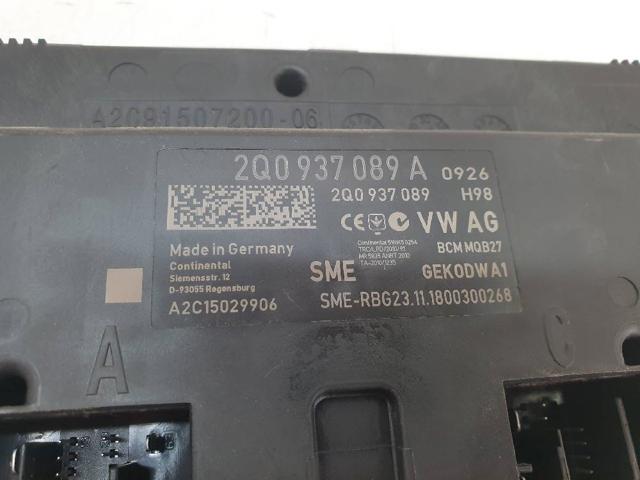 VAG 2Q0937089A Módulo de confort  en stock Terrassa
