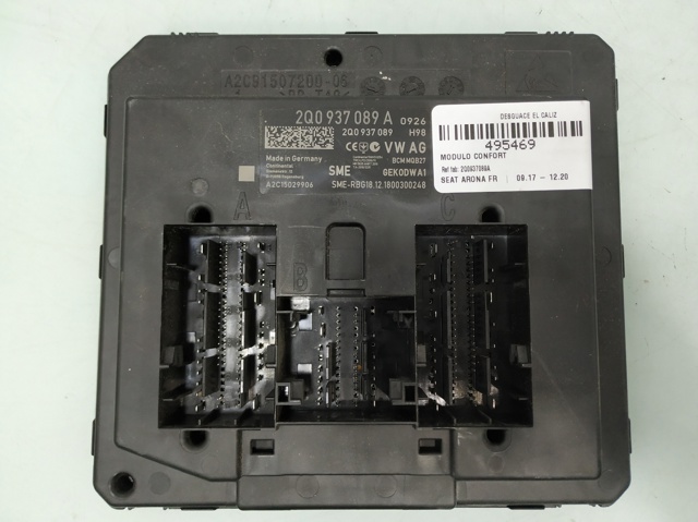 Comprar Módulo de confort Volkswagen Polo VI AW1, BZ1, AE1 a bajo precio