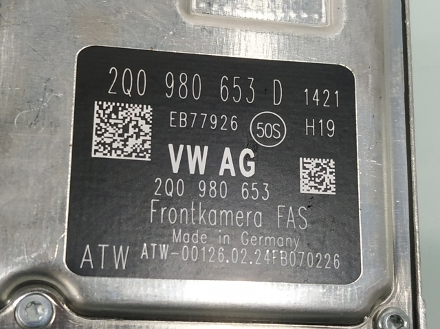 2Q0980653D VAG Cámara del sistema de visión  disponible Ourense
