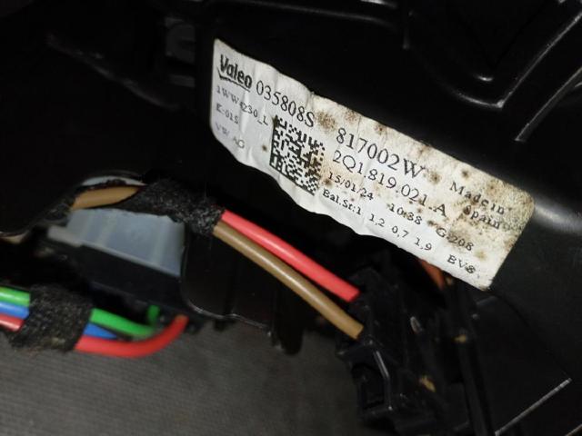VAG 2Q1819021A Motor del ventilador del calefactor  disponible Valladolid