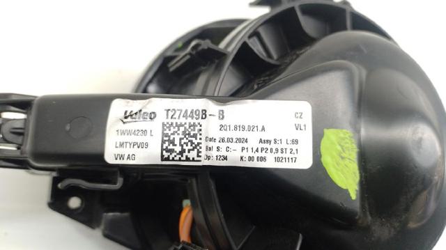 2Q1819021A VAG Motor del ventilador del calefactor  comprar en Lleida