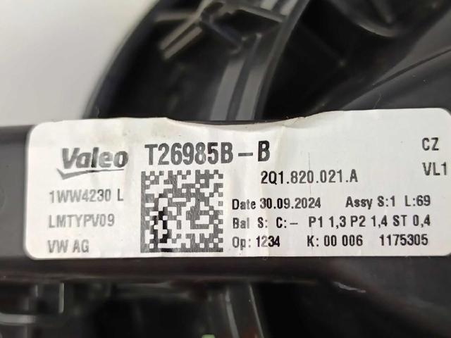 VAG 2Q1820021A Motor del ventilador del calefactor  disponible Lugo