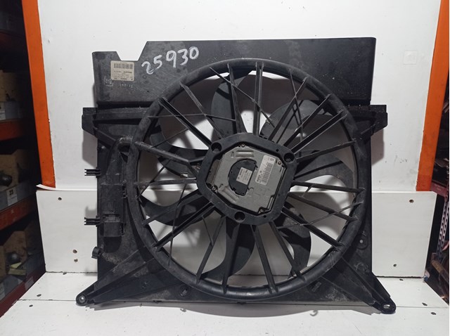 Difusor de radiador, ventilador de refrigeración, condensador del aire acondicionado, completo con motor y rodete 30645719 Volvo