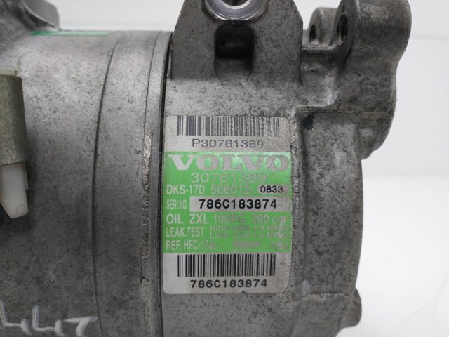 Polea del compresor de aire acondicionado 30761389 VOLVO
