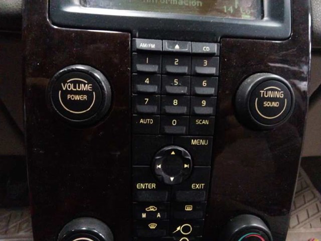 Radio (radio AM/FM) 30775284 Volvo