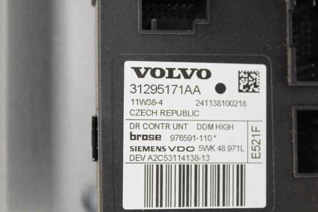 30784509 VOLVO Mecanismo de elevalunas delantero izquierdo comprar Alcalá