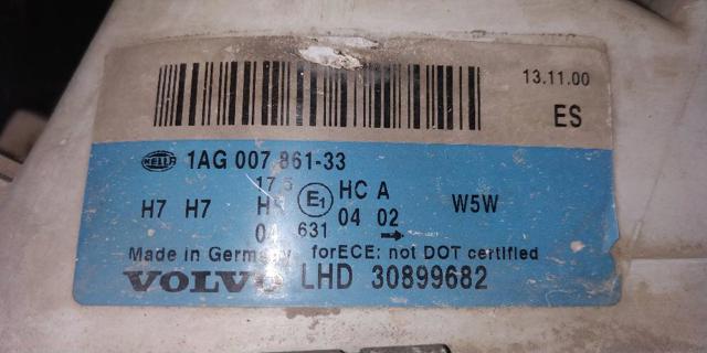 30899682 VOLVO Faro izquierdo comprar Bilbao