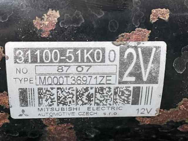 Arrancador 3110051K0 OPEL